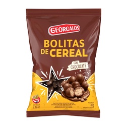 Cereal Bañado en Choc Georgalos Fwp 80 grm