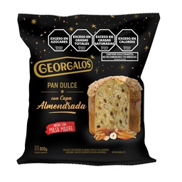 Pan Dulce con Capa Almendrada Georgalos 600g