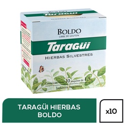 Té Boldo Taragui Caja 10 Saquitos