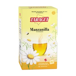 Te de Manzanilla x20 Taragui 20g