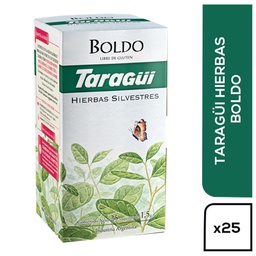 Té Boldo Taragui Caja 25 Saquitos