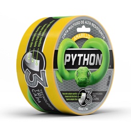 Cinta Multiuso Python 9 m Amarillo Alta Resistencia