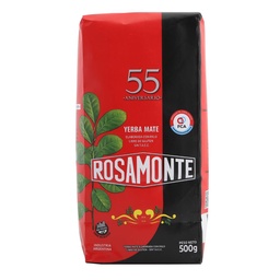 Yerba Mate Rosamonte Aniversario 55 Paq 500 grm