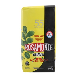 Yerba Mate Suave Rosamonte Aniversario 55 Paq 500 grm