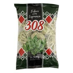 Fideos Semolín con Espinaca Nido 308 500g