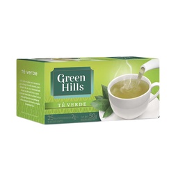 Té Verde Green Hills     Caja 25 Saquitos