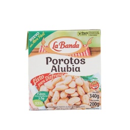 Porotos Alubia Remojadas La Banda 340 grm