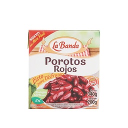 Porotos Colorados La Banda 340 grm