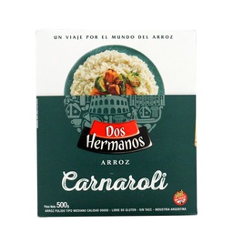 Arroz Carnaroli Mediano Dos Hermanos     Caja 500 gr