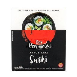 Arroz Koshihikari Dos Hermanos Sushi Rice Paquete 500 gr