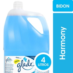 Limpiador Líquido Multisuperficies Glade Harmony Bidón 4l