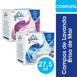 Desodorante Wc Glade Canastabris Mar Cam Lav Cja 27.5 grm