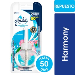 Aromatizante de Ambientes Glade Aceites Naturales Harmony Repuesto 21ml