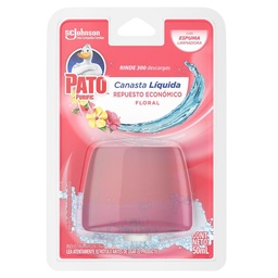 Canast Liquida Baño Floral Repuesto Pato Purific 50ml