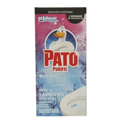 Bloque Adhesivo Flores Lunares Pato Purific 24.6g