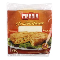 Tapa P/pascualina Hojaldre Mendia Bsa 230 grm