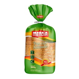 Pan Salvado Chico Mendia Bsa 360 grm