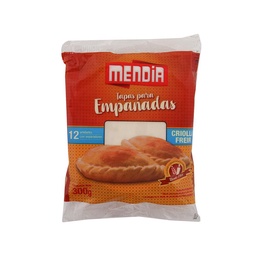 Tapas para Empanadas Criolla/freir Mendia Fwp 300 grm