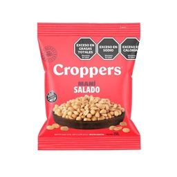 Maní Frito Salado Sin Piel Croppers 350g