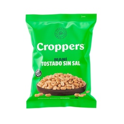 Maní Tostado Sin Sal Croppers 800g