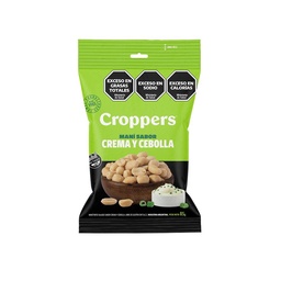 Maní Sabor Crema y Cebolla Croppers 85g