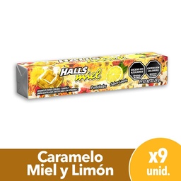 Caramelos Halls Stan Miel con Lima x 28gr