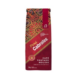 Cafe Tostado Molido Peru Cabrales 250g