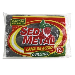 Rollo Acero Sed Metal Ovillitos Bol 12 uni