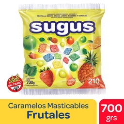 Caramelos Sugus Varios Sabores Bol 700 grm