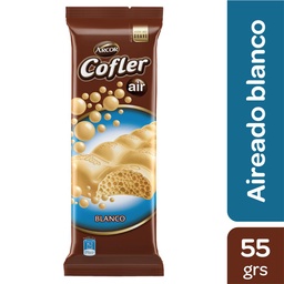 Chocolate Air Blanco Cofler Tab 55 grm