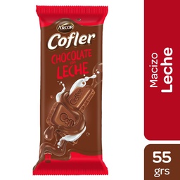 Chocolate Cofler con Leche Tab 55 grm