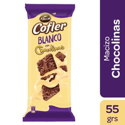 Chocolate Blanco C/cooki Cofler Fwp 55 grm