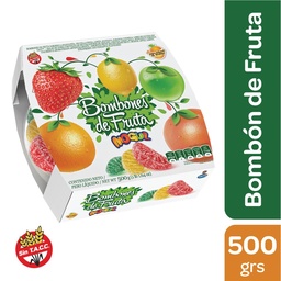 Bombon Fruta Arcor Pot 500 grm