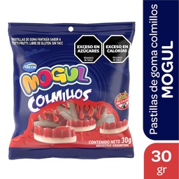 Pastillas de Goma Colmillos Mogul Paq 30 grm