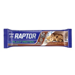 Suplemento en Barra Sabor Cacao con Avellanas Raptor 45g