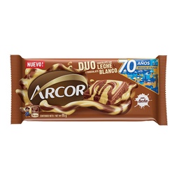 Chocolate con Leche y Chocolate Blanco Arcor Fwp 95 grm