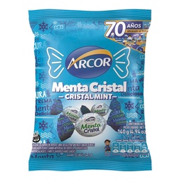 Caramelos Duros Menta Cr Arcor Paq 140 grm