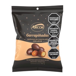 Garrapiñadas C/chocolate Arcor Fwp 100 grm