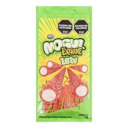 Gomitas Tubitos Sabor Frutilla Mogul 70g