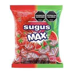 Caramelos Frutilla Fresa y Sandia Sugus120g