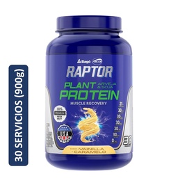 Proteina Arveja y Soja Sabor Vainilla Raptor 900g