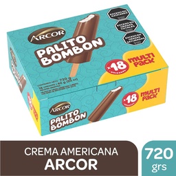 Palito Helado Bombón Arcor 720g