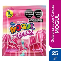 Gelatina Cereza Mogul Sob 25 grm