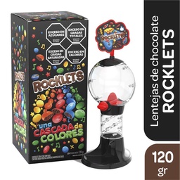 Confites Lentejas de Chocolate Rocklets 120g