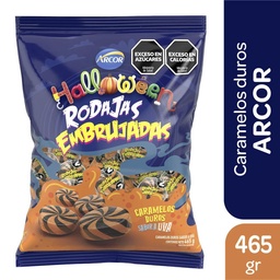 Caramelos Duros Rodajas Embrujadas Arcor 465g