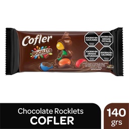 Chocolate con Rocklets Cofler 140g