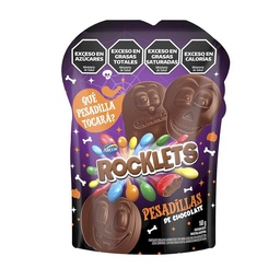 Chocolate Pesadillas Rocklets 168g