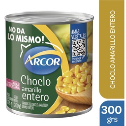 Choclo Amarillo Entero Arcor 300g