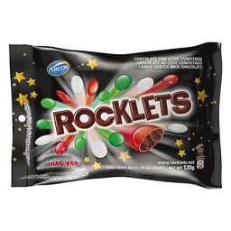 Confites Rocklets Arcor Paq 120 grm