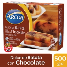 Dulce de Batata con Chocolate Arcor Cja 500 grm